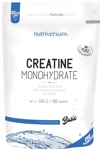 Nutriversum Basic Creatine Monohydrate, 500 грамм