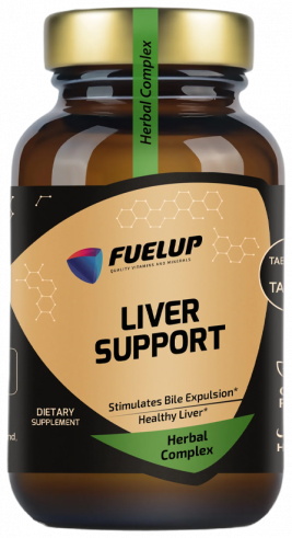 FuelUp Liver Support, 60 таблеток