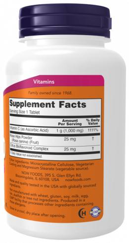 NOW C-1000 with 100 mg of Bioflavonoids