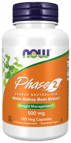NOW Phase-2 500 mg, 120 капсул