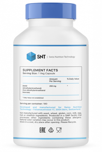 SNT DMAE, 180 капсул