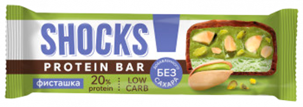 FitnesShock Батончик глазированный Shocks!, 50 грамм