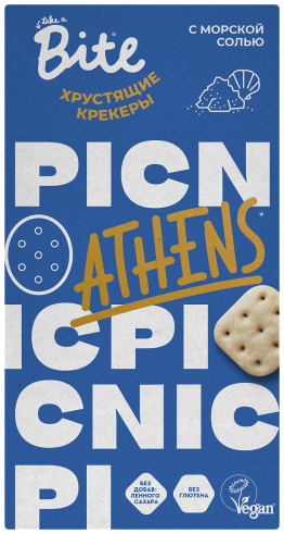 Bite Крекеры солёные, 60 гр
