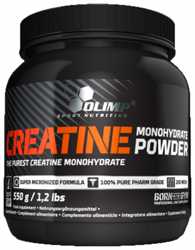 Olimp Sport Nutrition Creatine Monohydrate Powder, Креатин Моногидрат Паудер, 550 грамм