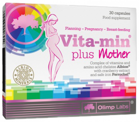 Olimp Labs Vita-min plus Mother, 30 капсул