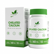 Natural Supp Chelated Calcium, 60 капсул