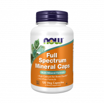 NOW Full Spectrum Mineral Caps, Полный спектр минералов капс, 120 капсул