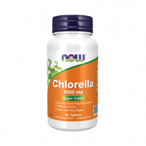 NOW Chlorella, Хлорелла, 60 таблеток