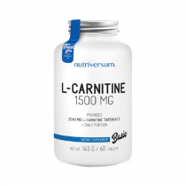 Nutriversum L-Carnitine 1500 mg, 60 таблеток